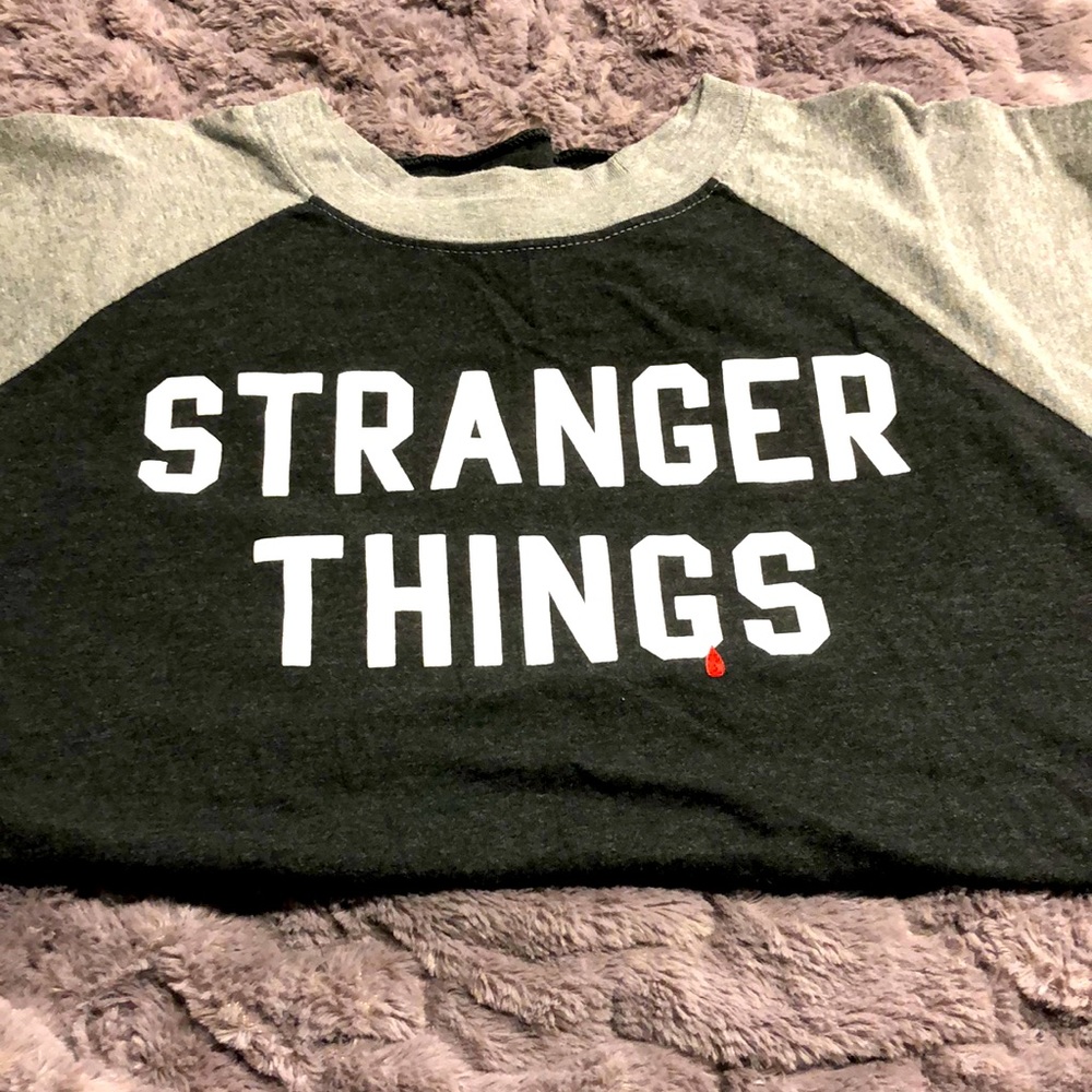 Stranger Things Show Baseball Tee
